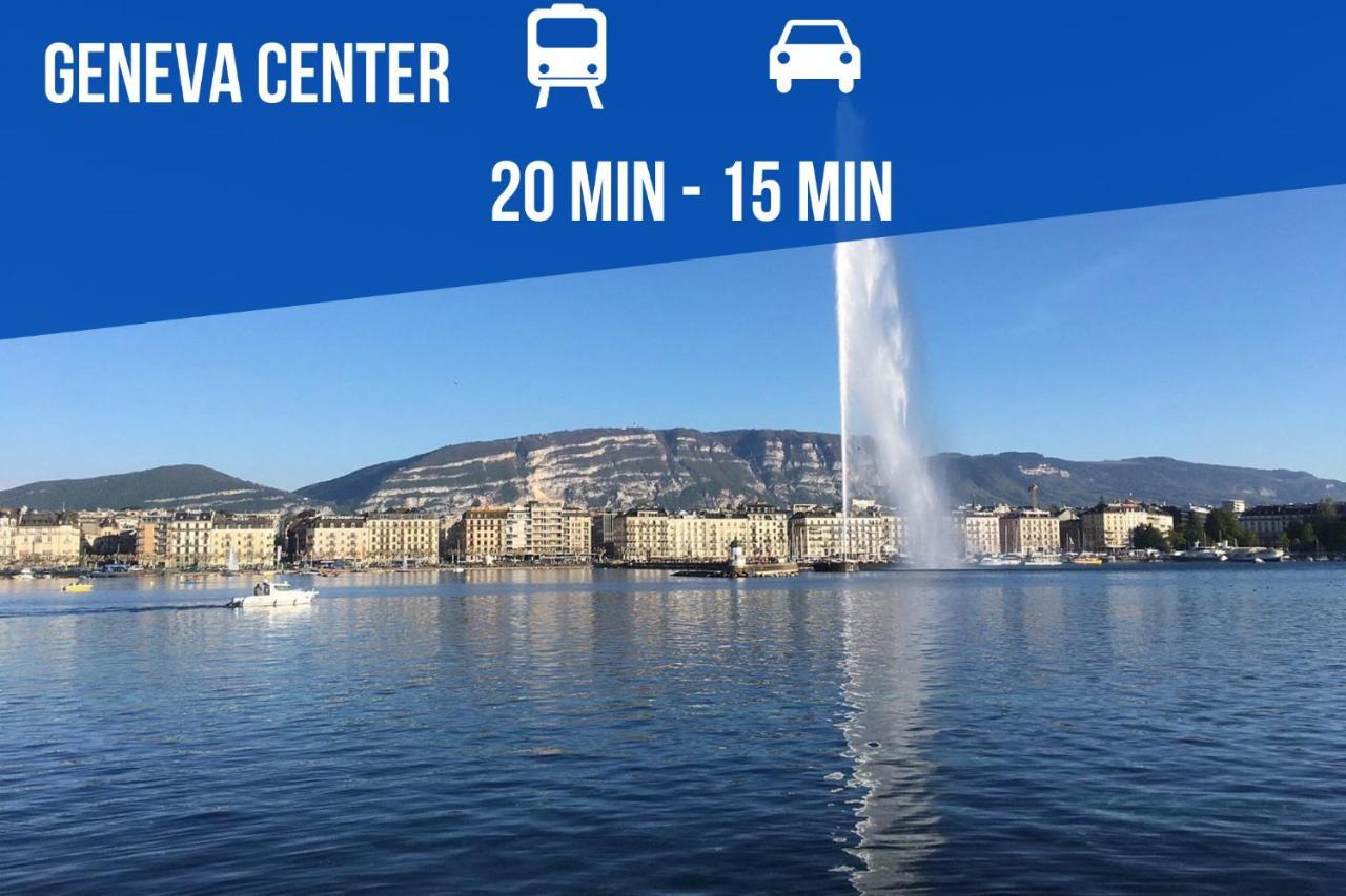 Lac-Montagne-Leman-Geneva, Garage, Tram Annemasse Bagian luar foto